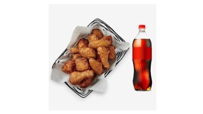 교촌치킨  간장 한마리+콜라1.25L~준비중